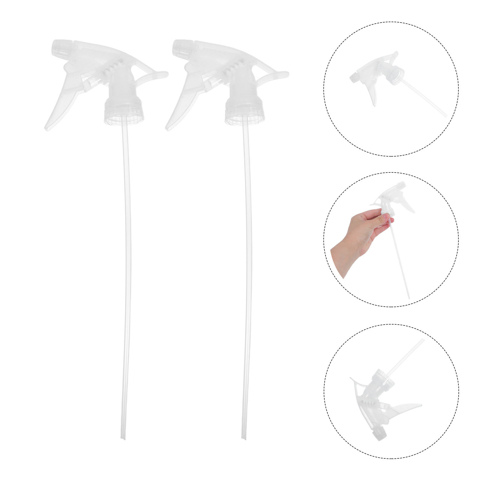 Misting Bottle Fine - 10 Stück Verstellbare Sprühdüse für Flaschen,