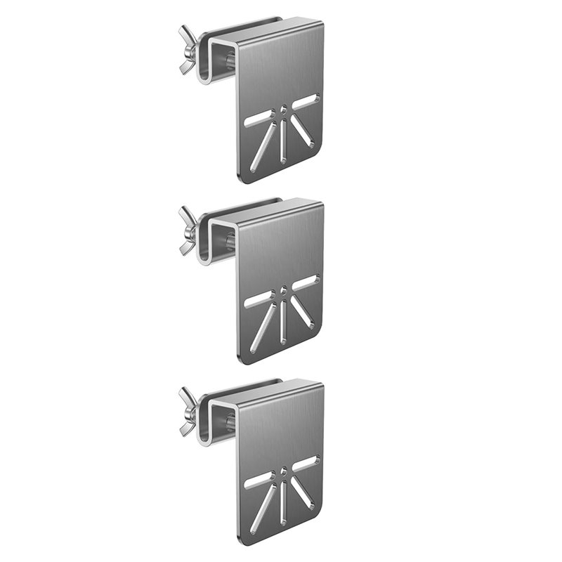 Eufy Camera S340 - T24C 3er-Pack Dachrinnenhalterung, kompatibel mit Eufy