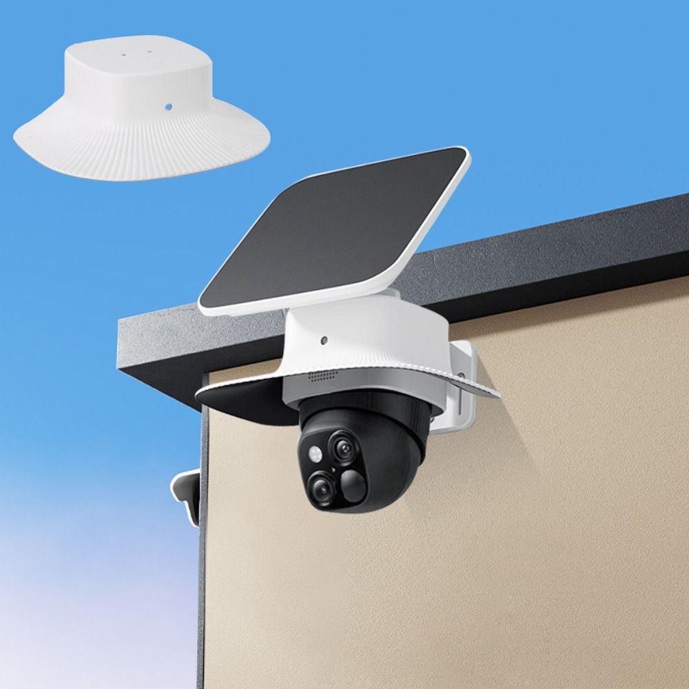 Eufy Camera S340 - Weiße Überwachungskamera-Abdeckung, staubdicht, an der Wand