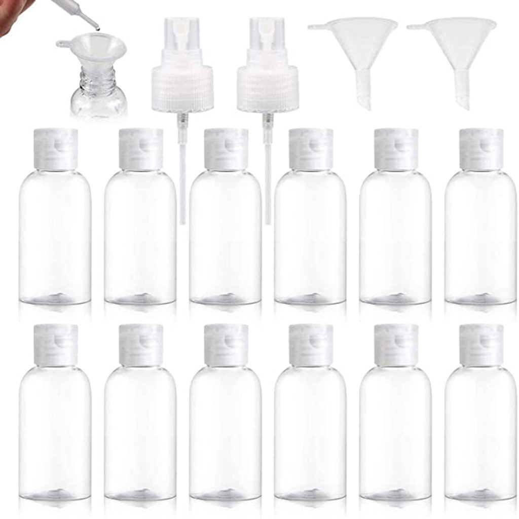 Misting Bottle Fine - Set mit leeren Flaschen aus durchsichtigem