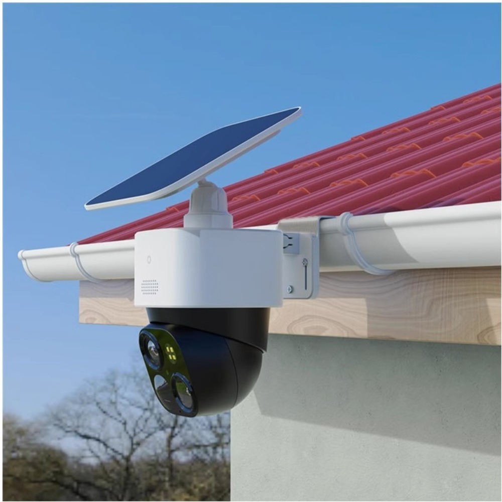Eufy Camera S340 - Wandhalterung für Dachrinnen, Metall-Dachrinnenhalterung, Wandmontagehalterung, Kanalhalterung,