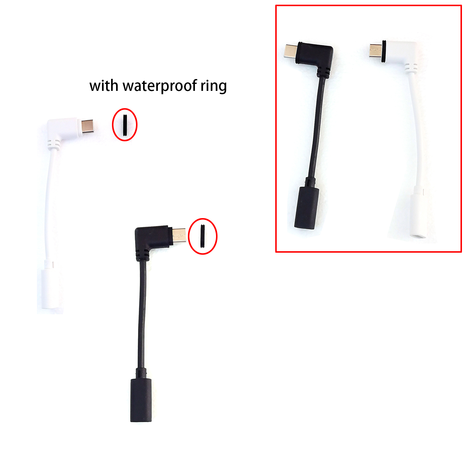 Eufy Camera S340 - Micro-USB-zu-USB-C-Adapter für Micro-USB-Solarpanels und USB-C-Kameras Eufy
