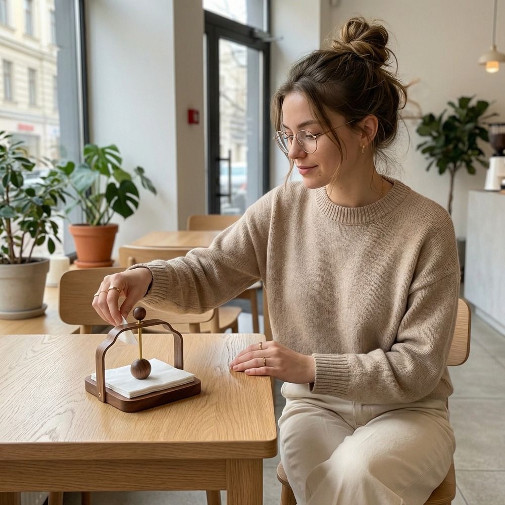 Serviettenständer Retro Walnus – Agar Tissue Culture Bewertung und Preis