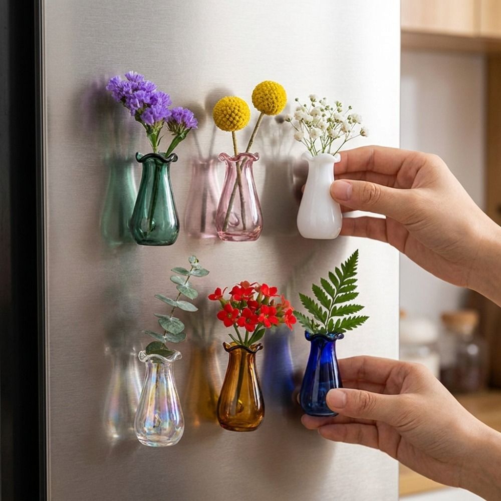 6 Stück DIY 3D Mini-Vasen-Magn – Propagation Station Vase Bewertung und Preis